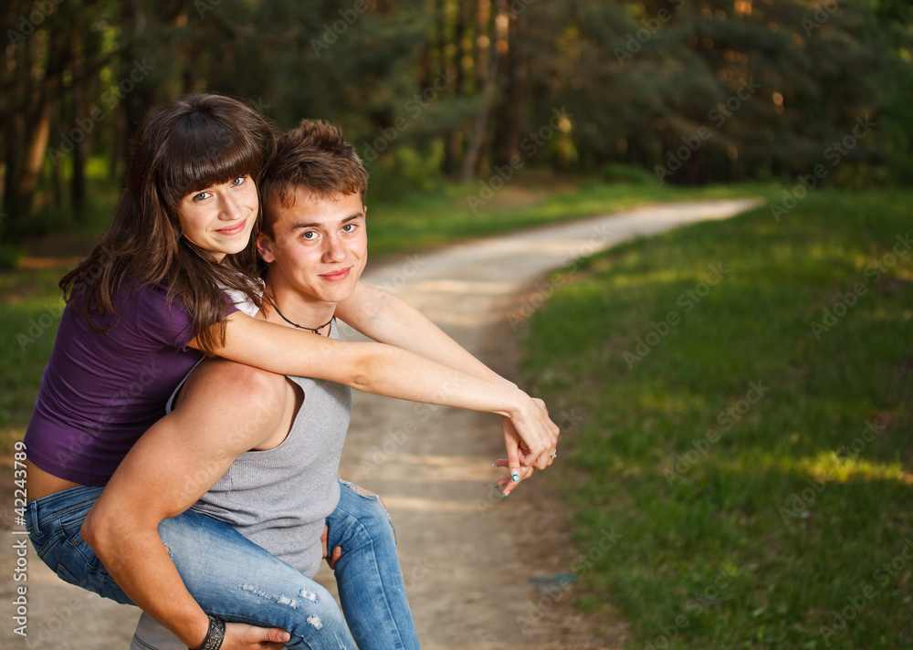 Fototapeta premium Young couple