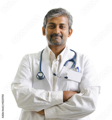 Indian male doctor