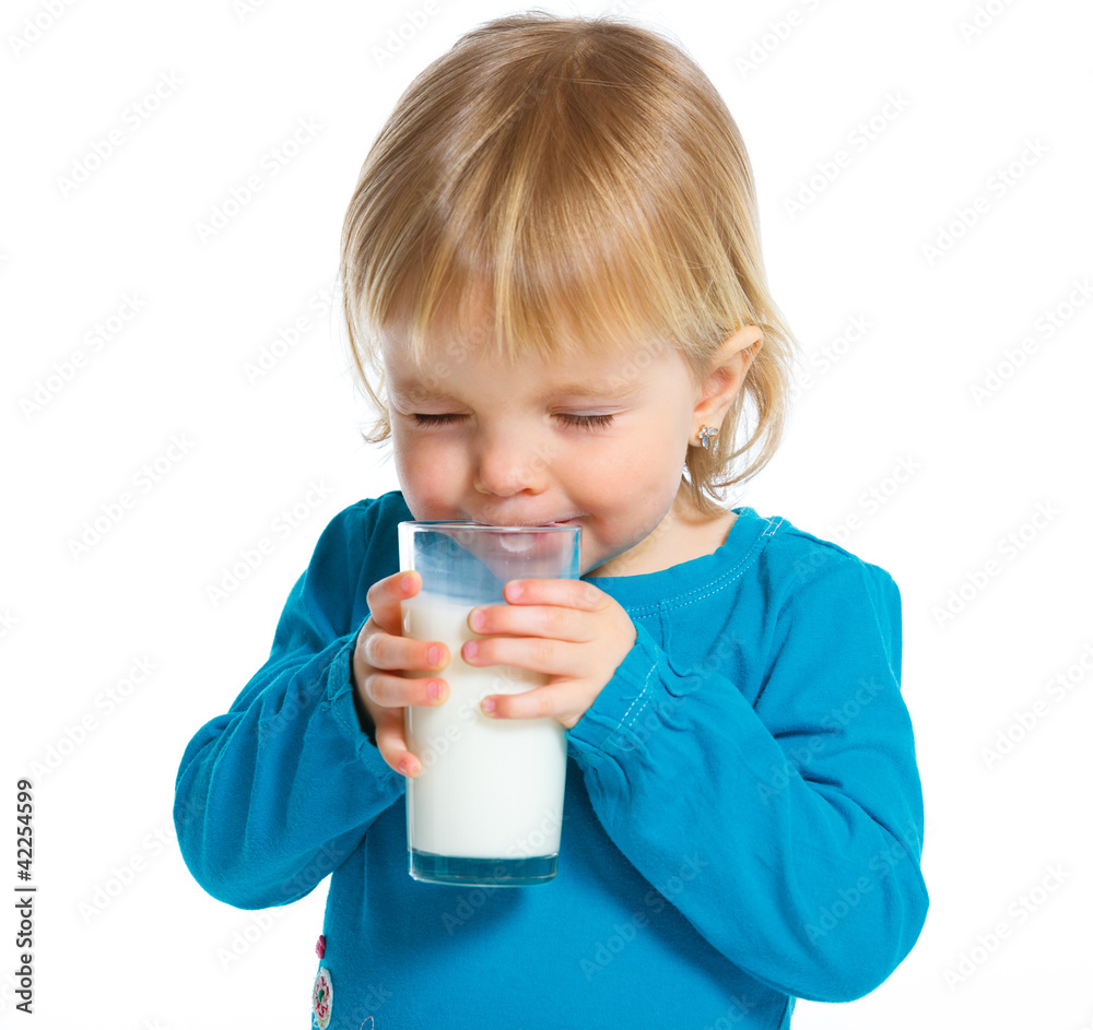 Girl with milk Girl with milk