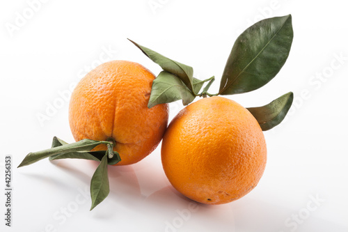 two oranges