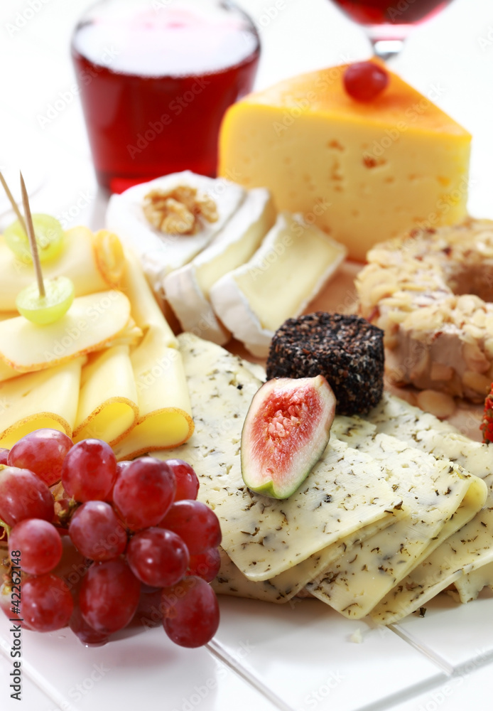 Catering cheese platter