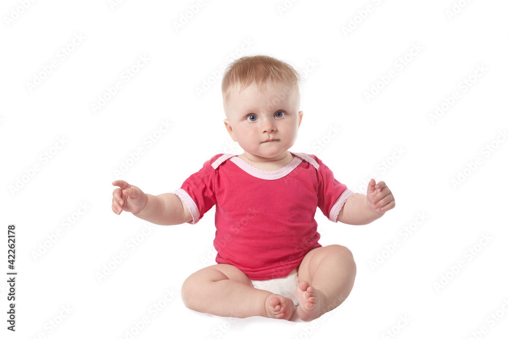 Baby in red Baby in red