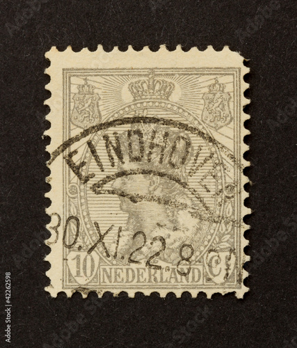 HOLLAND - CIRCA 1950: Stamp printed in the Netherlands