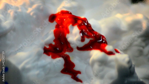 nieve sangre