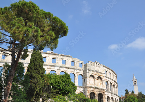 Amphitheater (Arena) in Pula City, Croatia