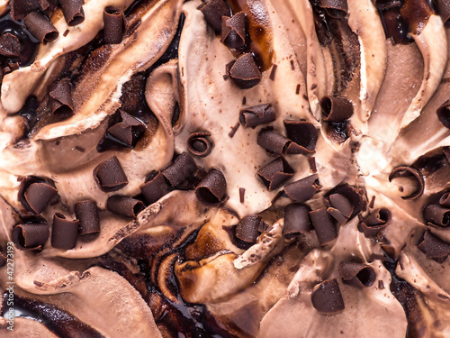 Close up of ice cream