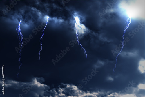Thunderstorm and Lightnings