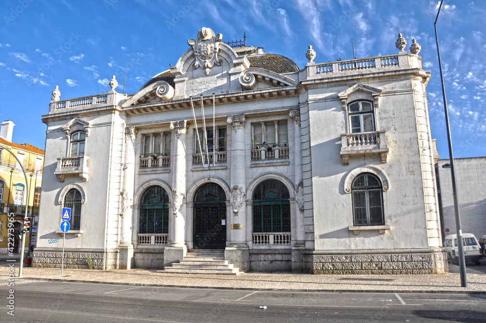 Setúbal, edificio del Banco de Portugal