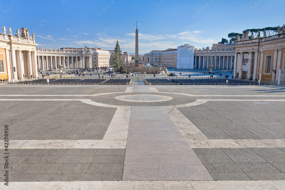 St.Peter Square in Rome