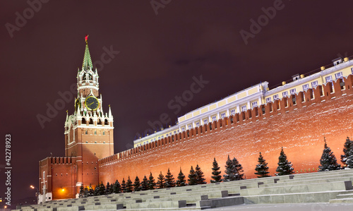 Spasskaya tower of Moscow Kremlin