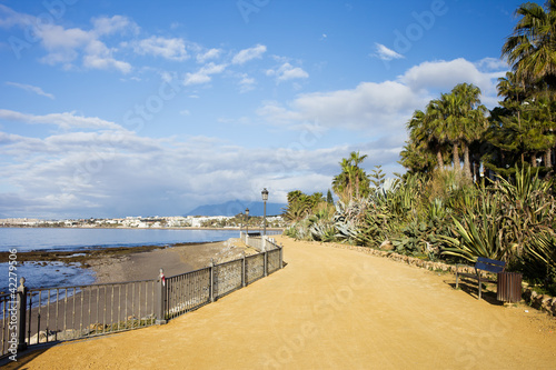 Promenade in Marbella