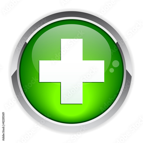 bouton internet health icon.