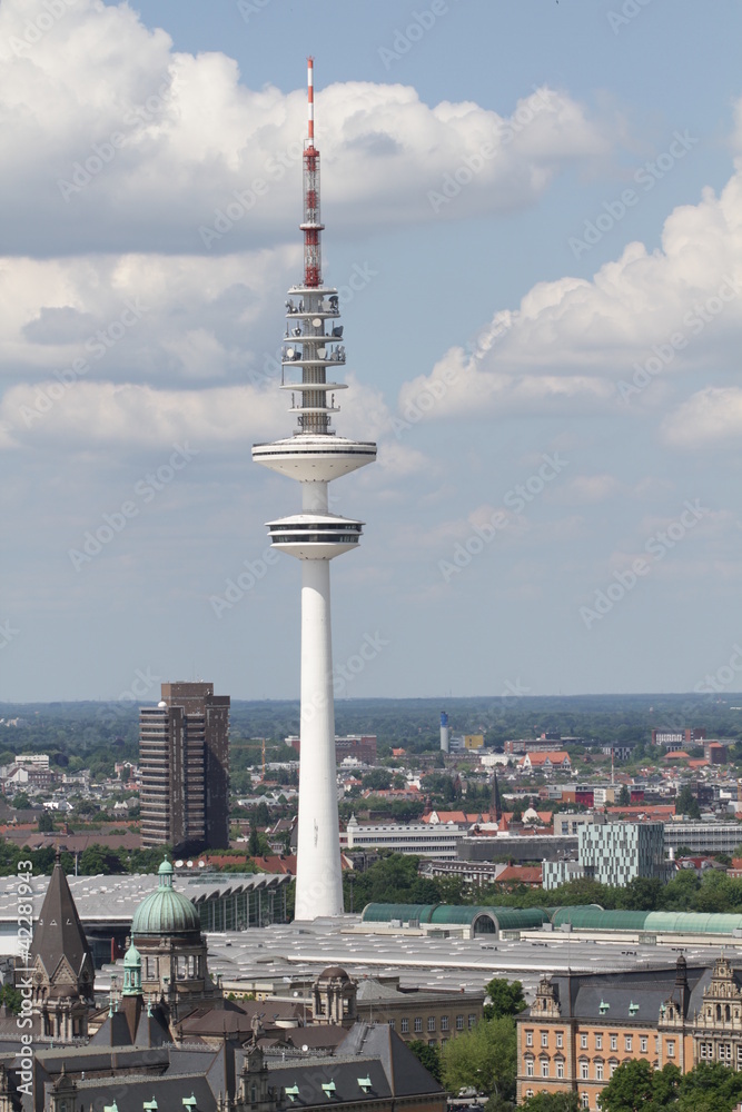 Obraz premium skyline hamburg