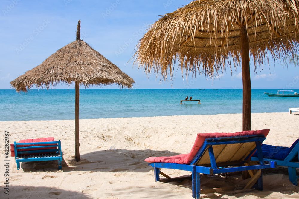 Beach in Cambodia