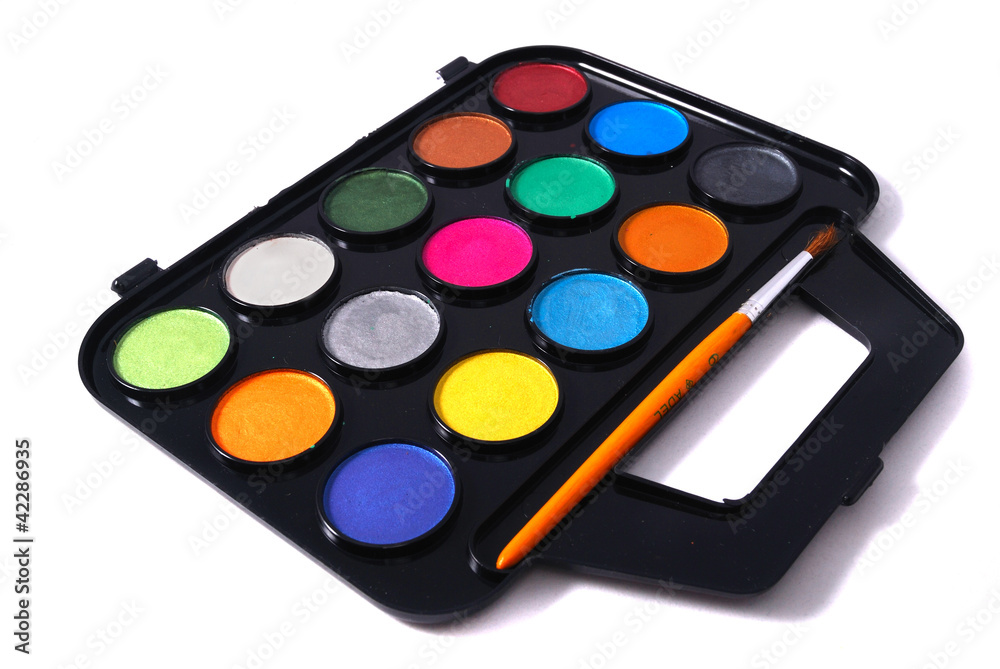Set of watercolor Set of watercolor