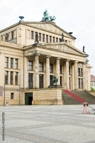 Concert Hall Konzerthaus in The Gendarmenmarkt Berlin Germany