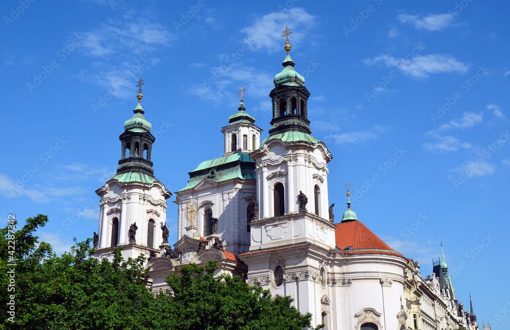 Saint Nicholas Church Prague - famous sights