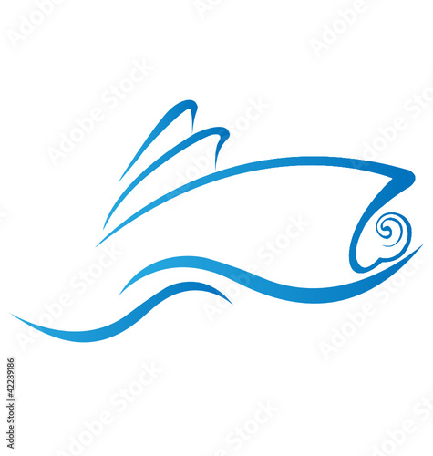 Cruise stylized  vector logo