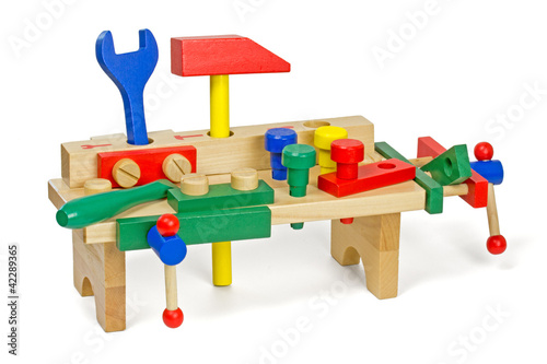 Holzspielzeug - Werkbank