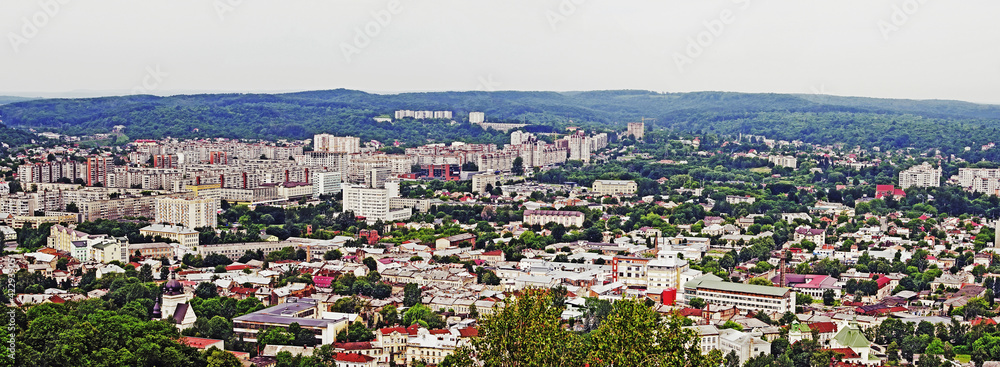 Panorama Lviv city