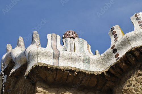 Park Güell, Barcelona, Spanien