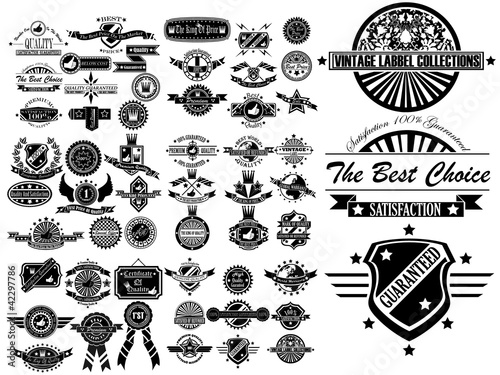 MEGA SET OF VINTAGE LABEL COLLECTION