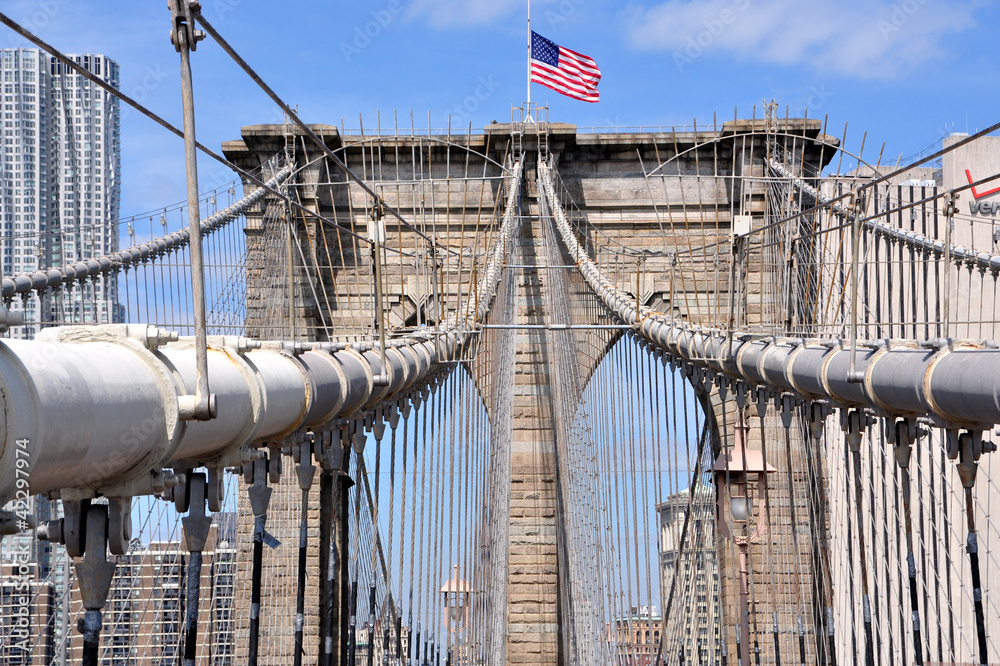 Fototapeta premium Brooklyn bridge, New York
