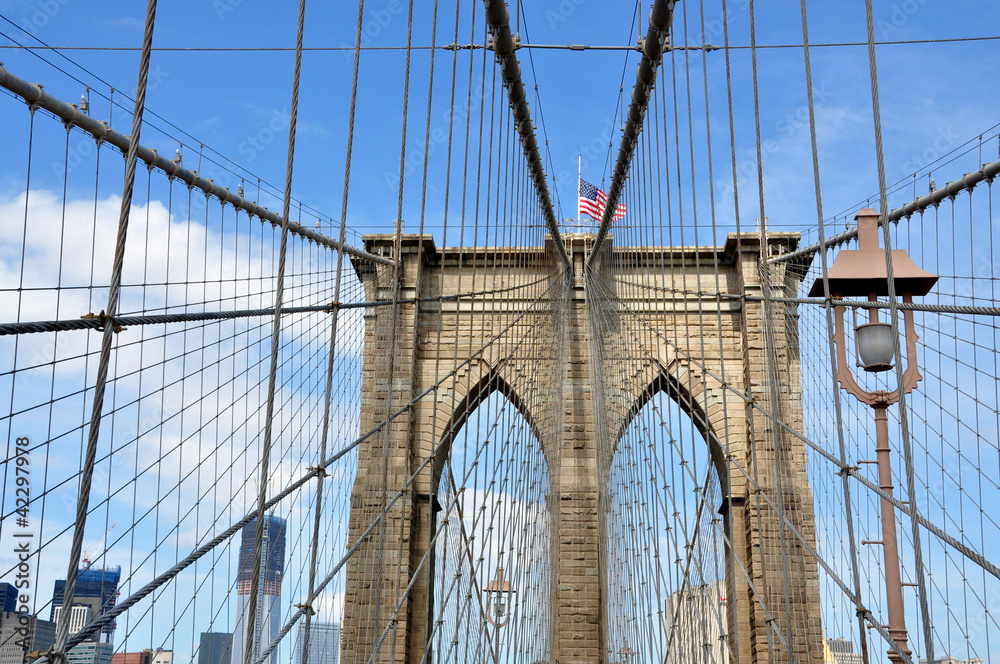 Fototapeta premium Brooklyn bridge, New York