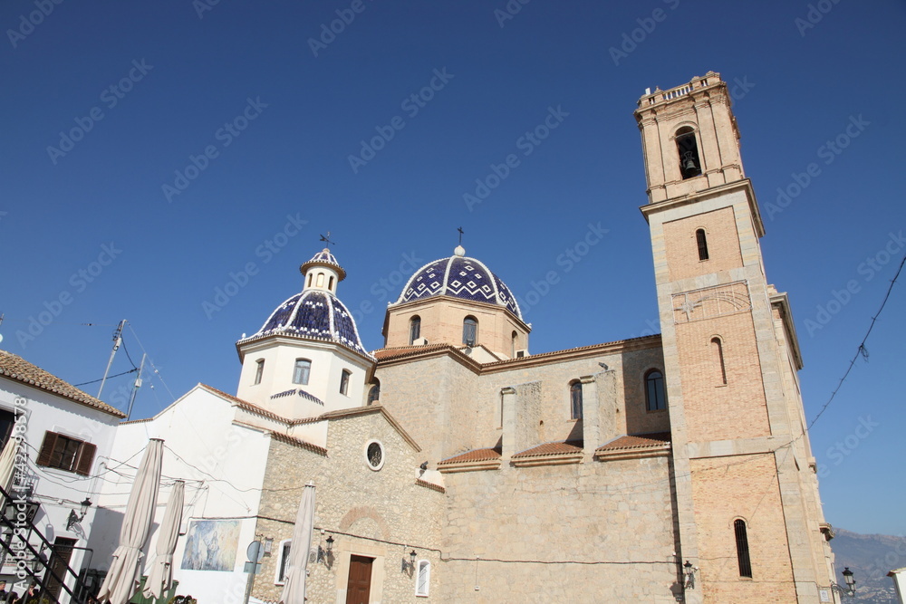 Church,Altea ,Alicante province,Spain