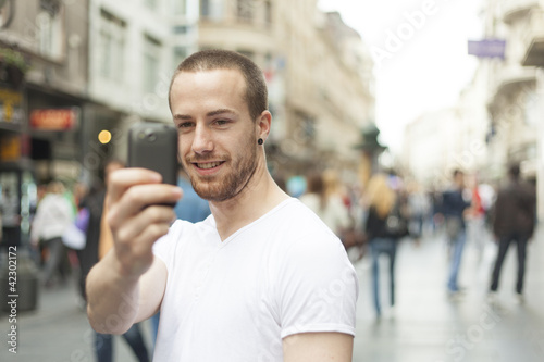 Photographing in public space