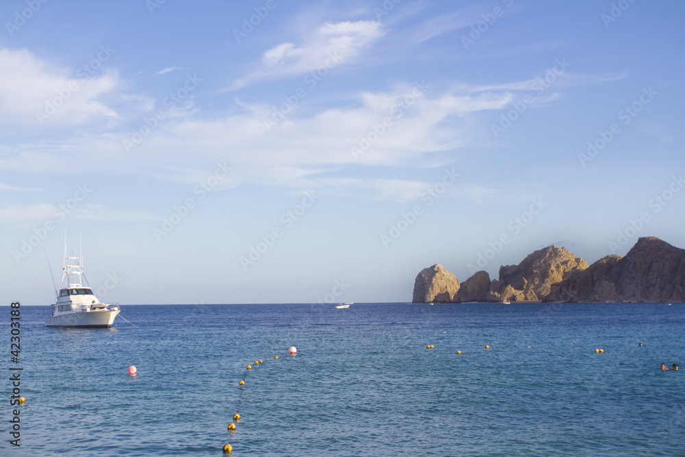 los arcos and los cabos in baja califonia sur, mexico, shot from los arcos and los cabos in baja califonia sur, mexico, shot from