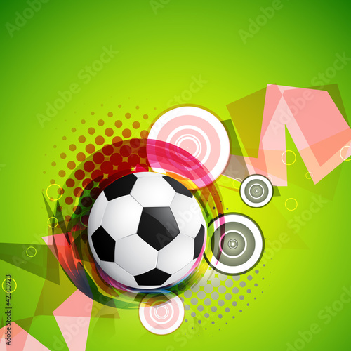 abstract football design
