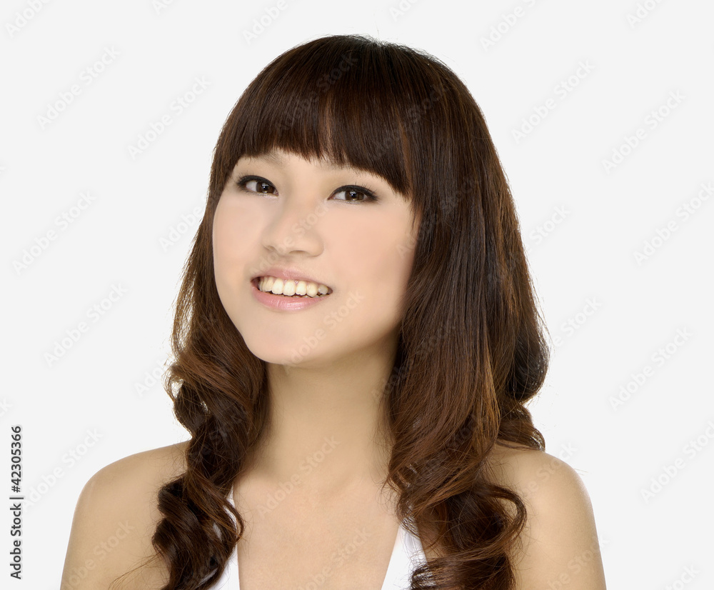 portrait of a beautiful teenage girl smiling portrait of a beautiful teenage girl smiling
