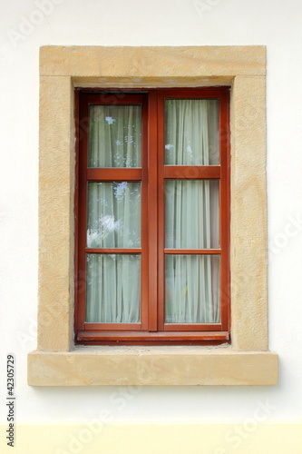 window of an old building