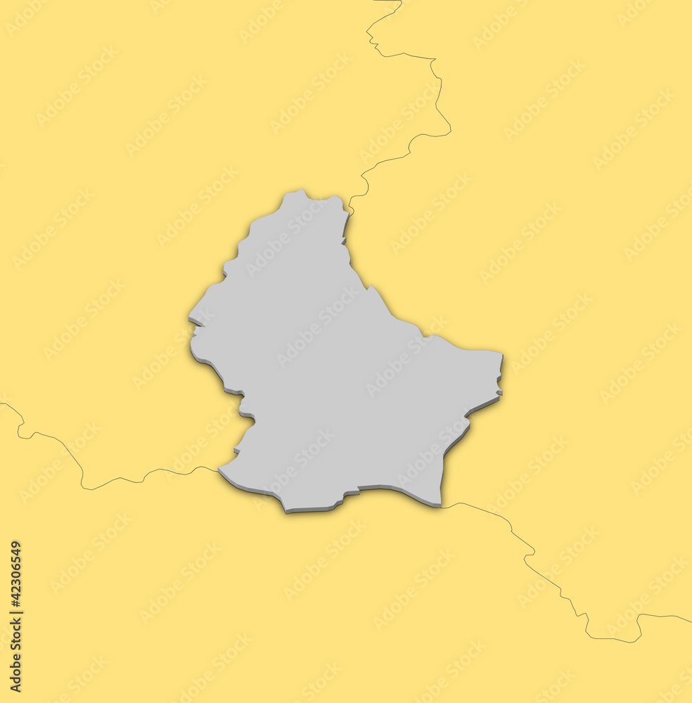 Map of Luxembourg Map of Luxembourg