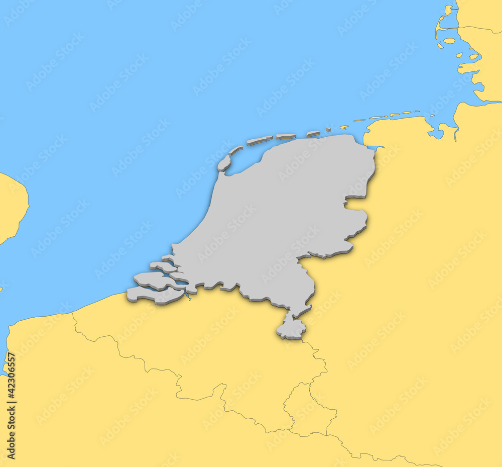 Map of Netherlands Map of Netherlands