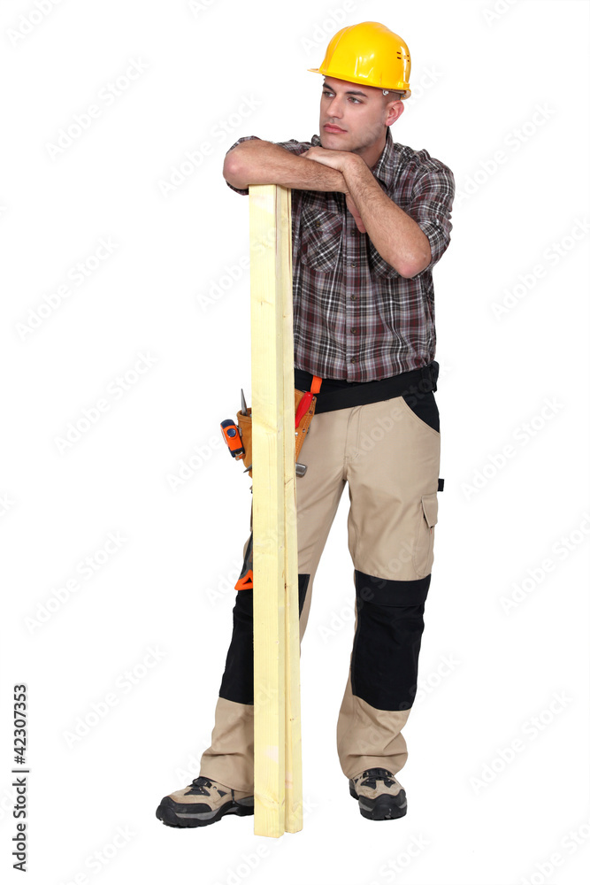 woodworker posing woodworker posing