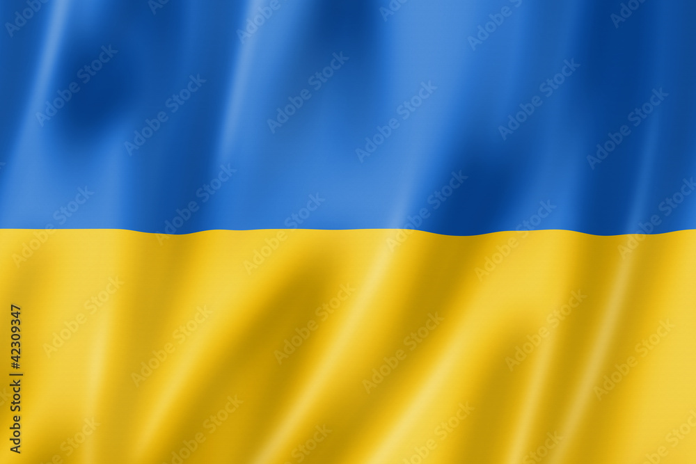 Ukrainian flag Ukrainian flag