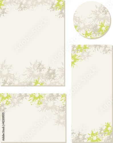 Menu, program, reception/save the date/responce card, coaster.