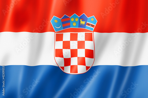 Croatian flag photo
