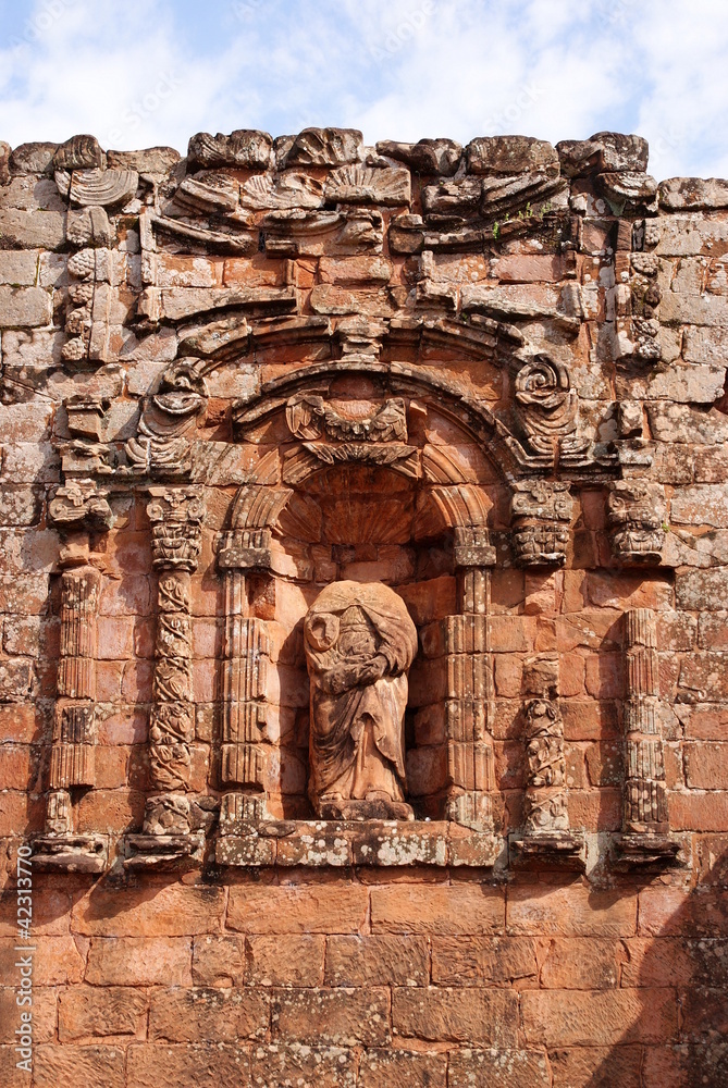 custom made wallpaper toronto digitalJesuit mission Ruins in Trinidad Paraguay