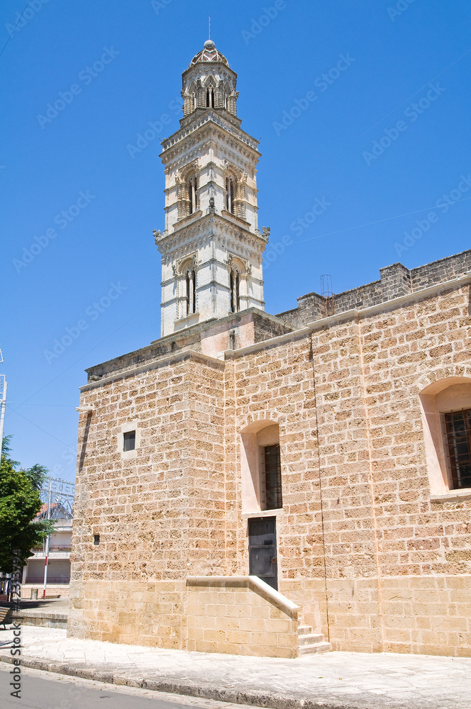 Church of Our Lady of the Assumption. Soleto. Puglia. Italy.