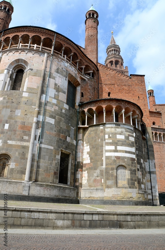 Fototapeta premium cremona - abside del duomo