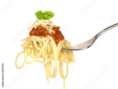 Spaghetti Bolognese - Gabel