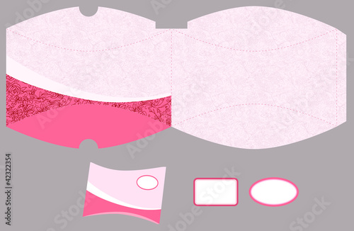 Gift box template