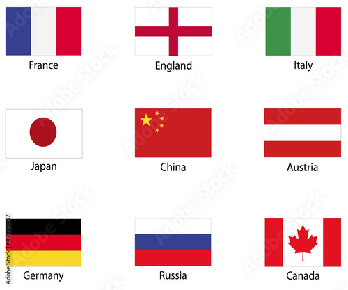 world flags