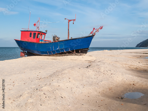 Fischkutter Ostseeküste Wollin