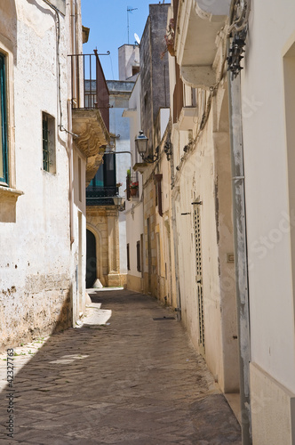 Fototapeta Naklejka Na Ścianę i Meble -  Alleyway. Soleto. Puglia. Italy.