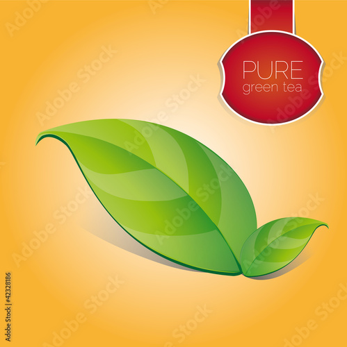 Green tea leaf - pure
