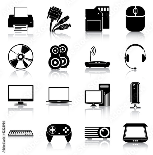 Electronics icons